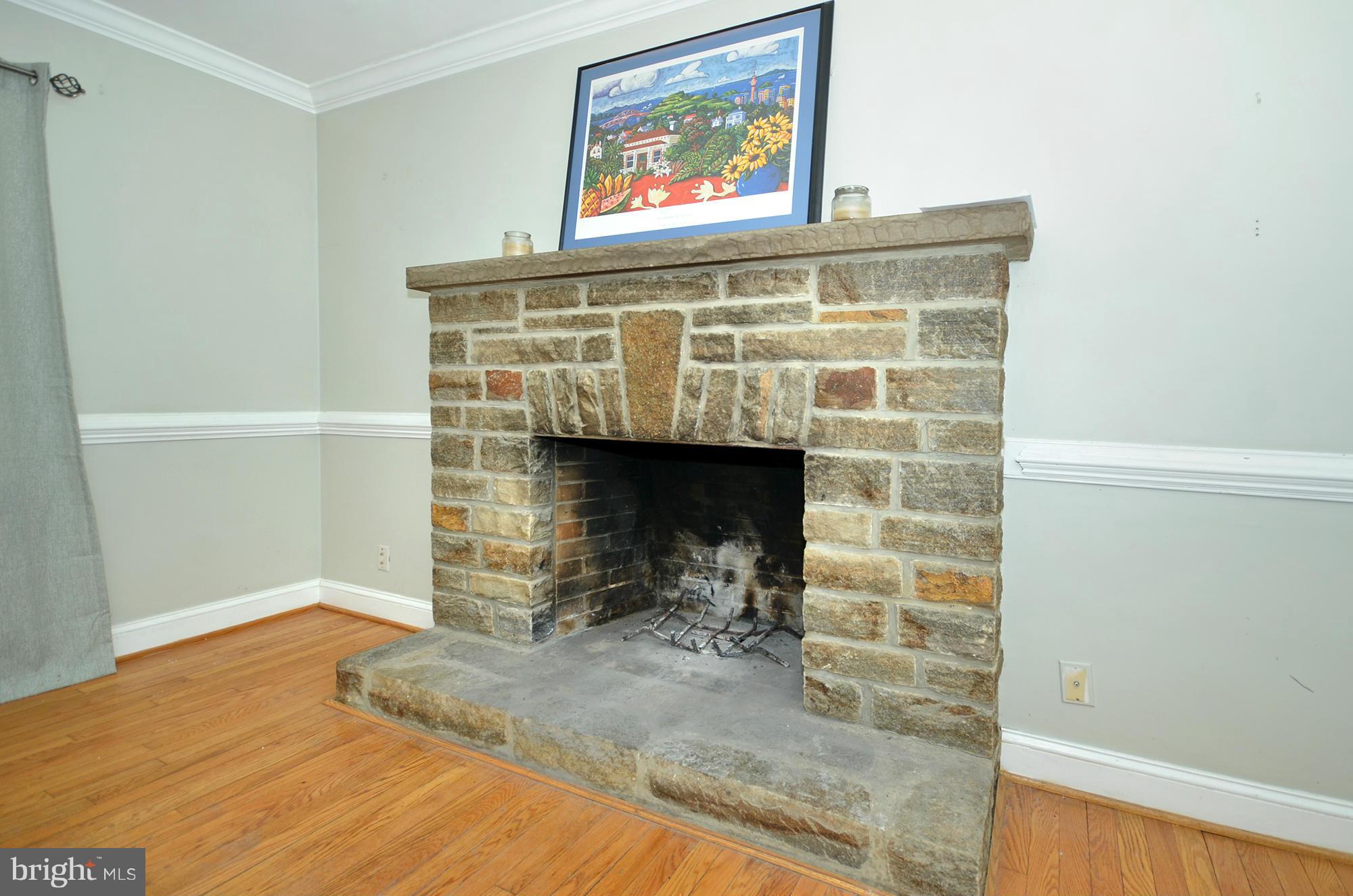 8010 Rider Avenue Baltimore, MD 21204 - Photo 10 of 29 a view of fireplace