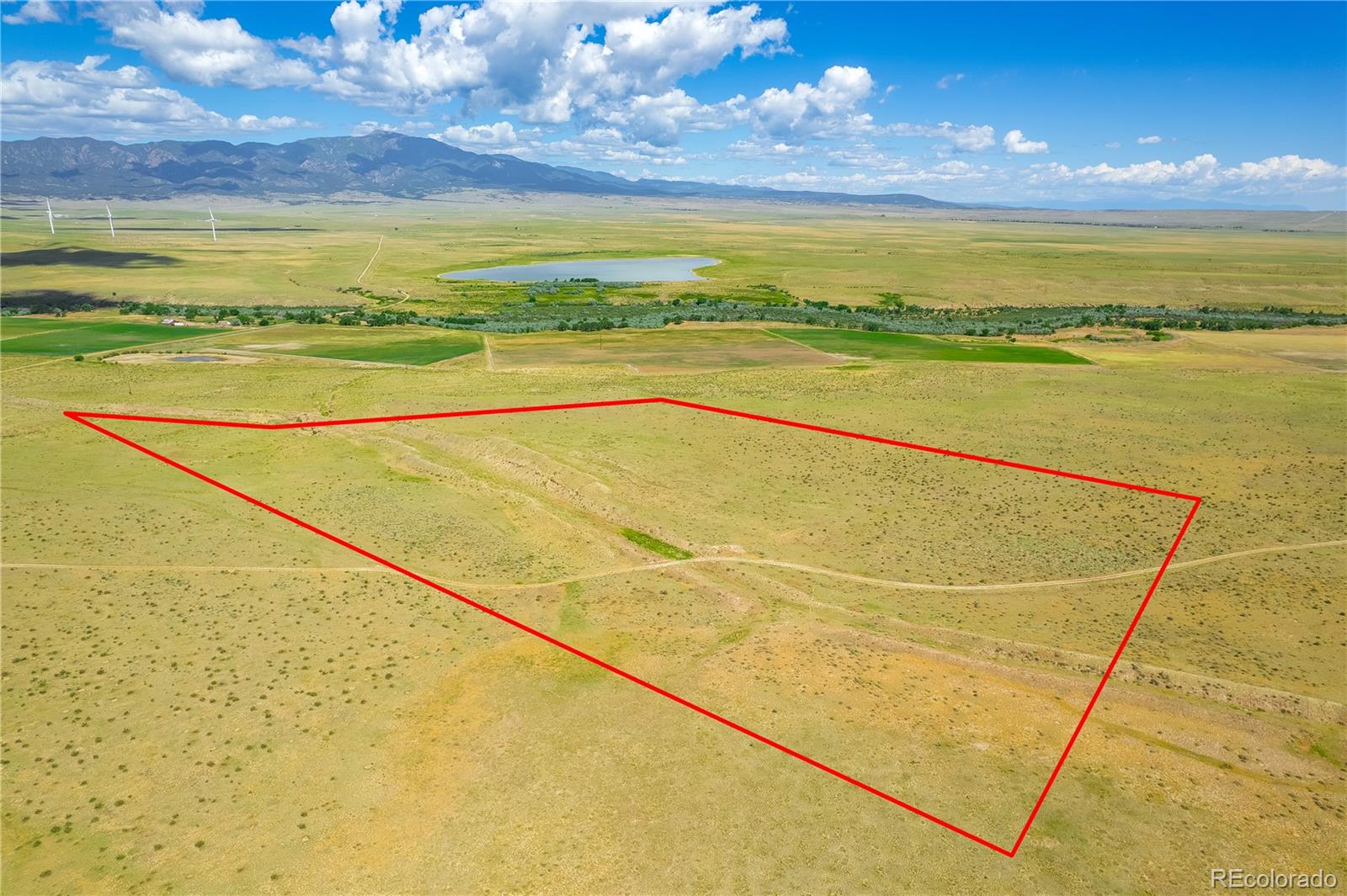 a view of an ocean and beach