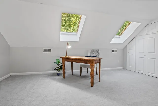 a view of workspace with furniture