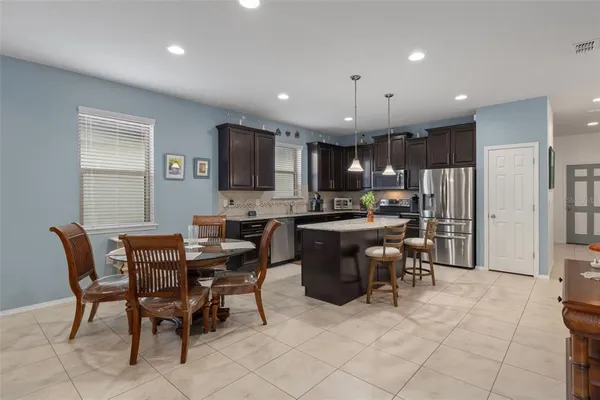 a living room with couches and furniture