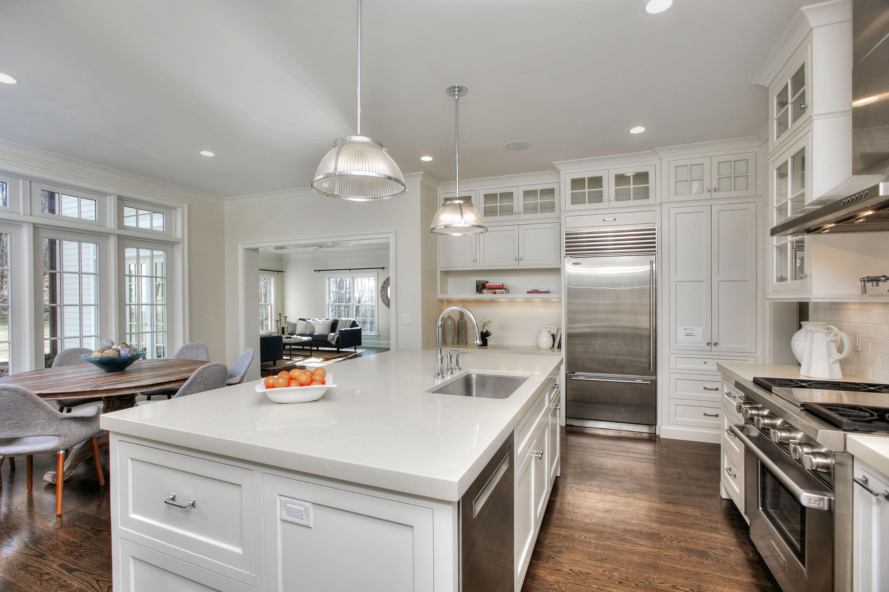 480 Middlesex Road Darien, CT 06820 - Photo 16 of 44 a kitchen that has a lot of cabinets a sink and appliances