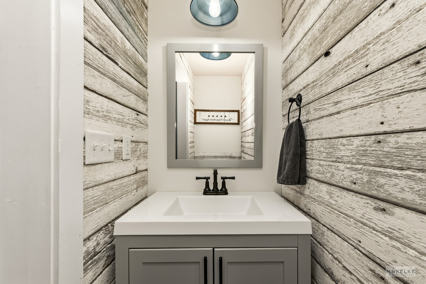 777 Debbie Lane Sandwich, IL 60548 - Photo 15 of 39 a bathroom with a sink a vanity and a window