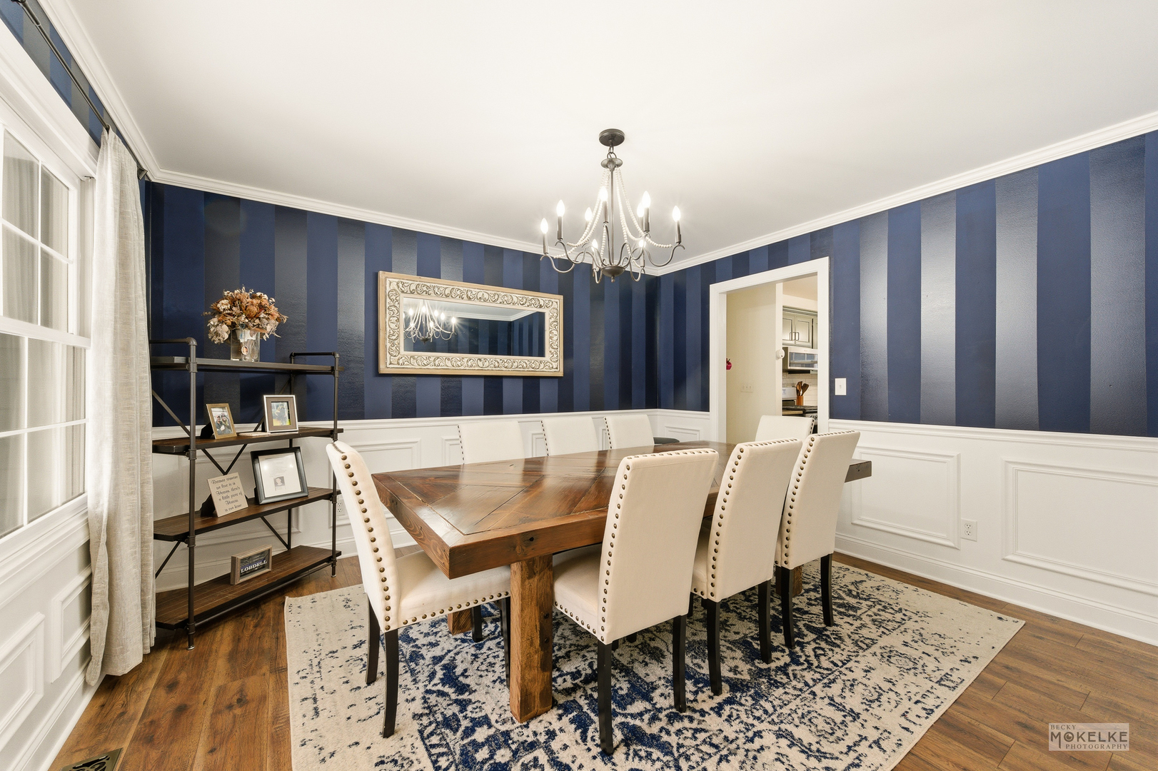 777 Debbie Lane Sandwich, IL 60548 - Photo 6 of 39 a view of a dining room with furniture and chandelier