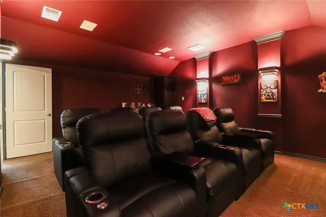 a room with furniture and window