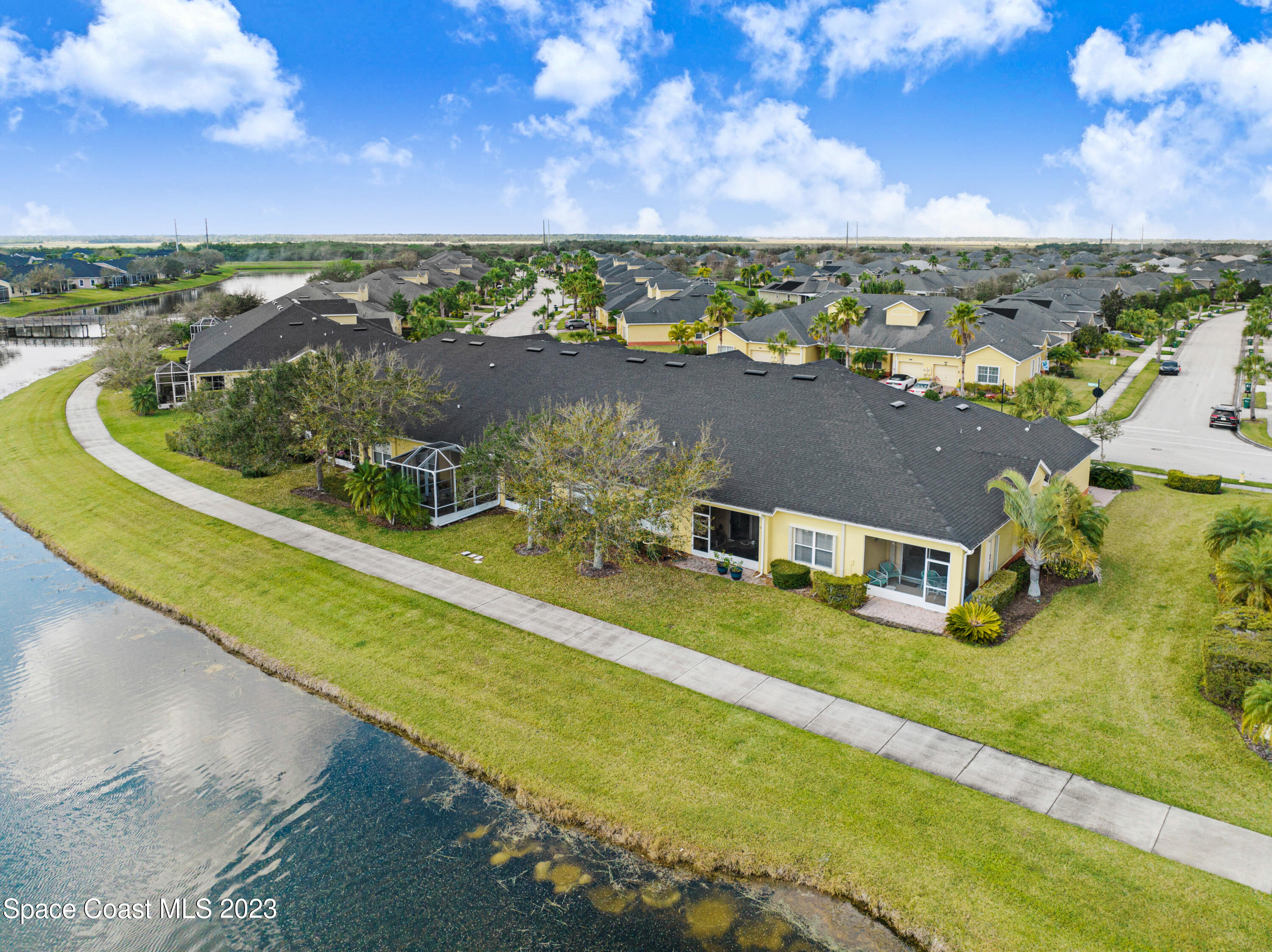 3341 Funston Circle Melbourne, FL 32940 - Photo 53 of 61 a view of a city with an ocean