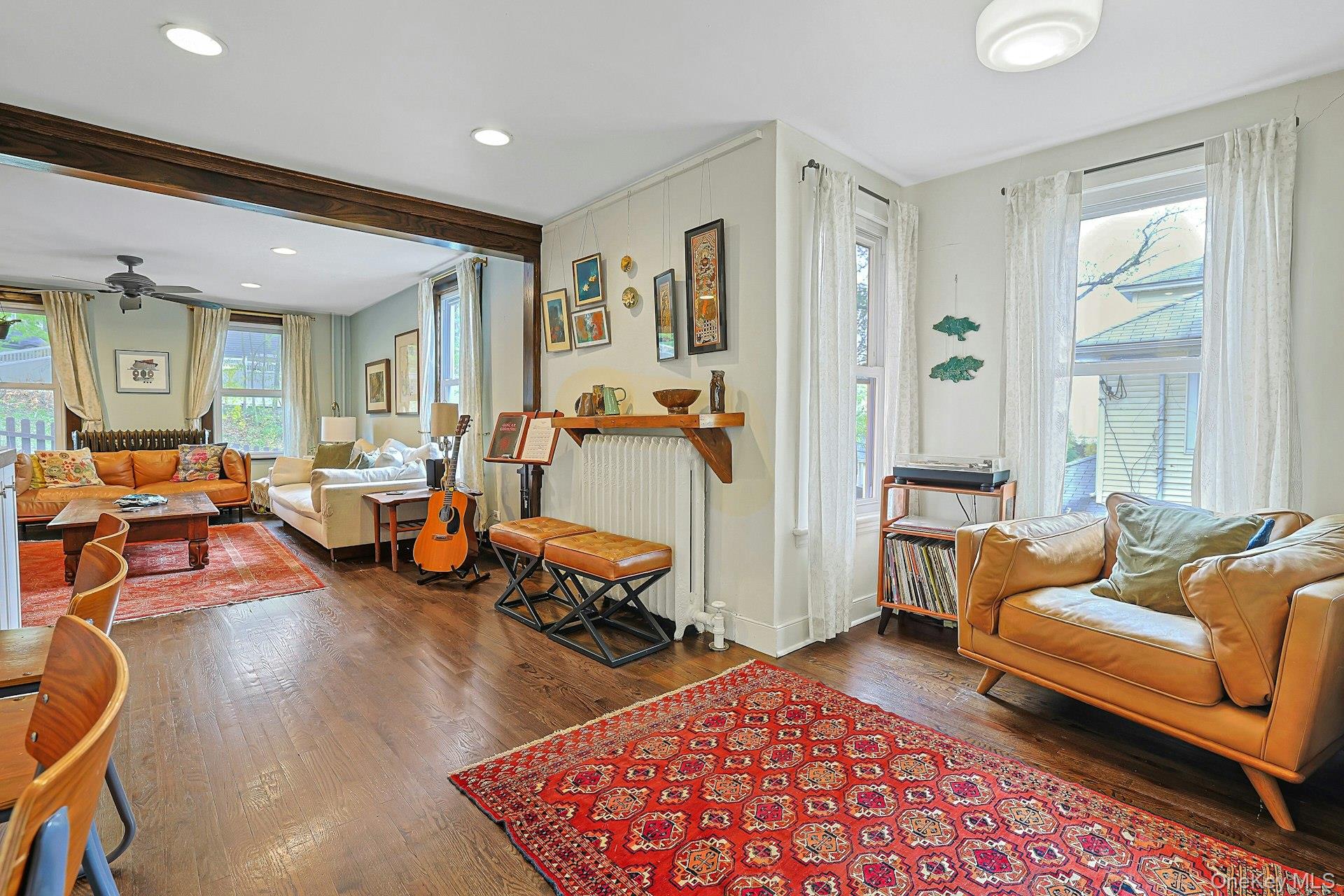 41 Clinton Avenue Ossining, NY 10562 - Photo 13 of 44 a living room with furniture and wooden floor