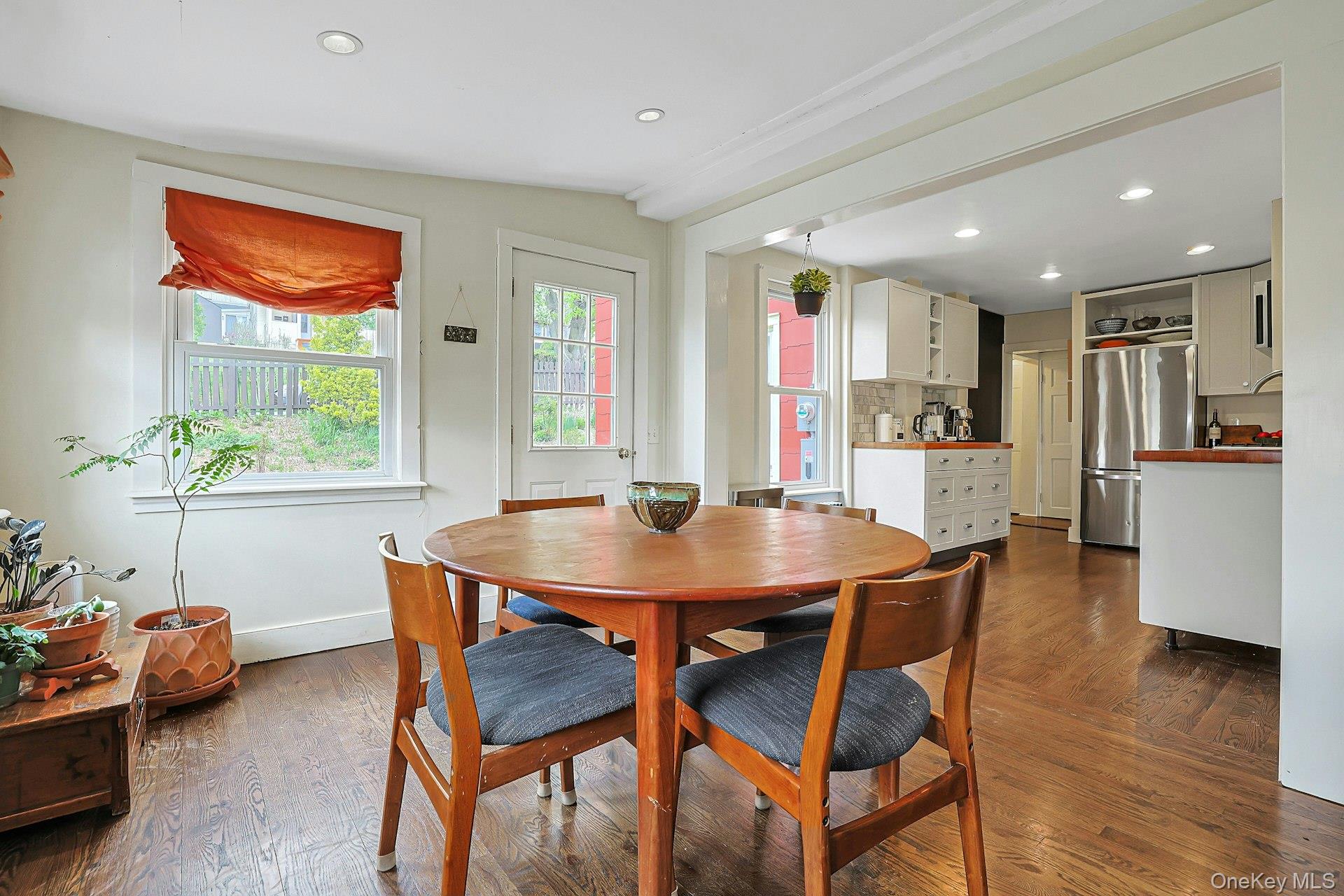 41 Clinton Avenue Ossining, NY 10562 - Photo 18 of 44 a view of a dining room with furniture and wooden floor