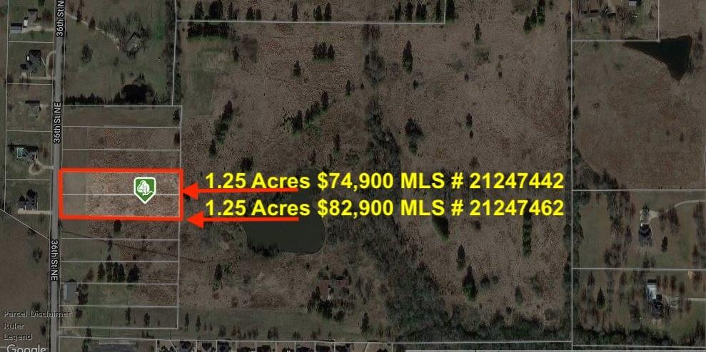 Tbd Tbd Street Paris, TX 75462 - Photo 1 of 2 Aerial Map with Property Listings. Indicating land parcels with acreage, pricing, and MLS numbers
