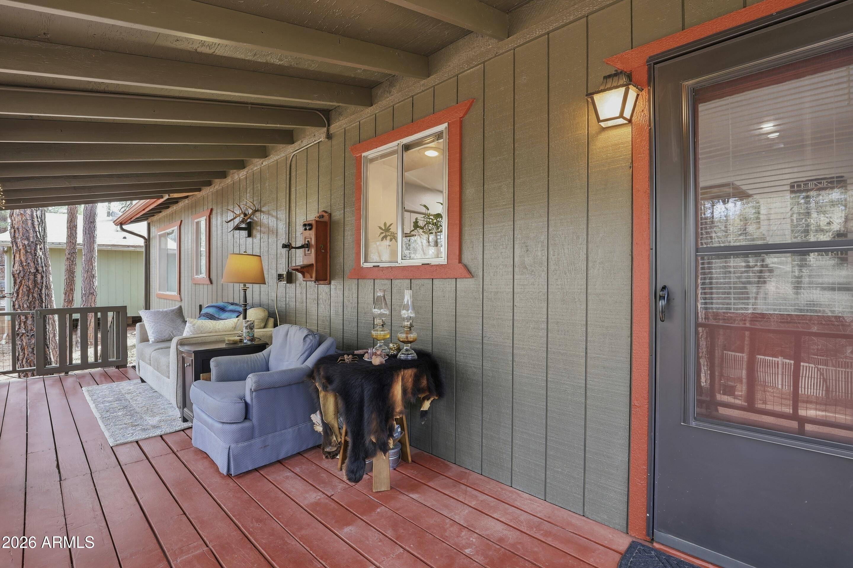 3715 Bloody Basin Road Pine, AZ 85544 - Photo 15 of 24 a workspace with wooden floor