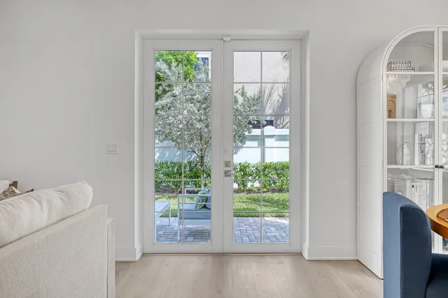 a view of livingroom with furniture and window