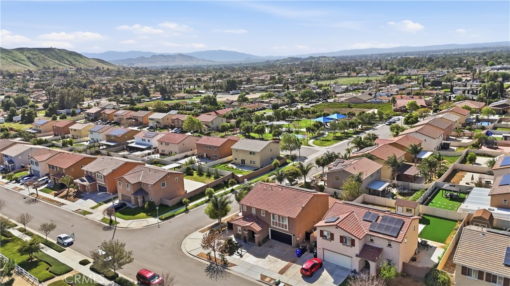 4415 Bethel Road Jurupa Valley, CA 92509 - Photo 4 of 65 an aerial view of a city with lots of residential buildings