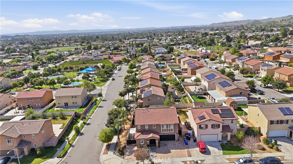 4415 Bethel Road Jurupa Valley, CA 92509 - Photo 5 of 65 an aerial view of a city with lots of residential buildings