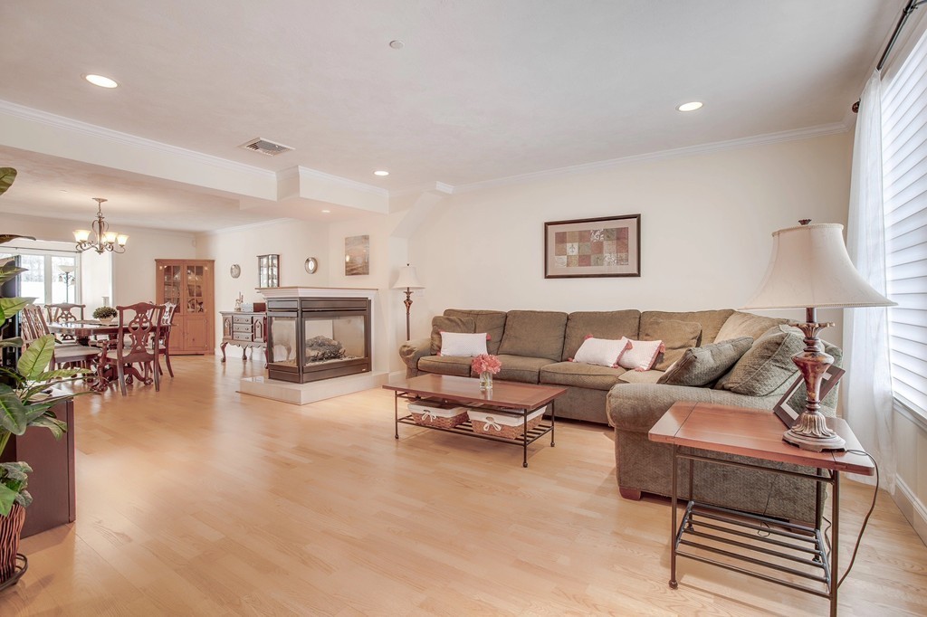 216 Rangeway Road, Unit 192 Billerica, MA 01862 - Photo 6 of 20 a living room with furniture and a fireplace