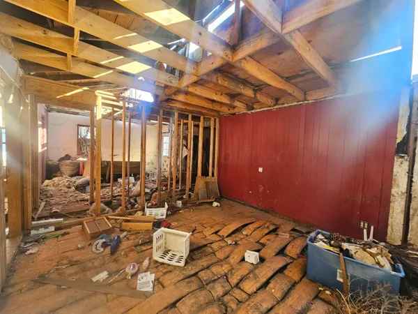 a room with gym equipment