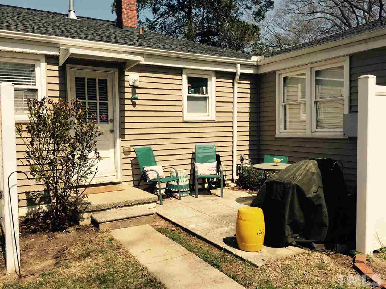 2335 Bernard Street, Unit 2335 Raleigh, NC 27608 - Photo 7 of 8 a view of backyard with seating space