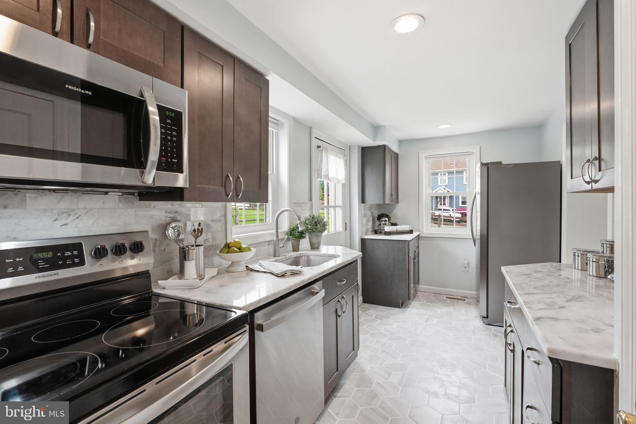 528 South Old Middletown Road Media, PA 19063 - Photo 14 of 28 Modern kitchen with sleek finishes.