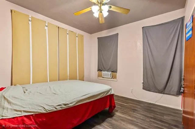 a dining room with a table and chairs