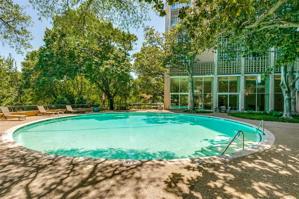 3525 Turtle Creek Boulevard, Unit 3C Dallas, TX 75219 - Photo 23 of 28 Pool featuring a patio area