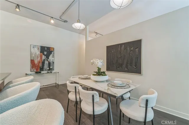 a view of a bedroom and bathroom