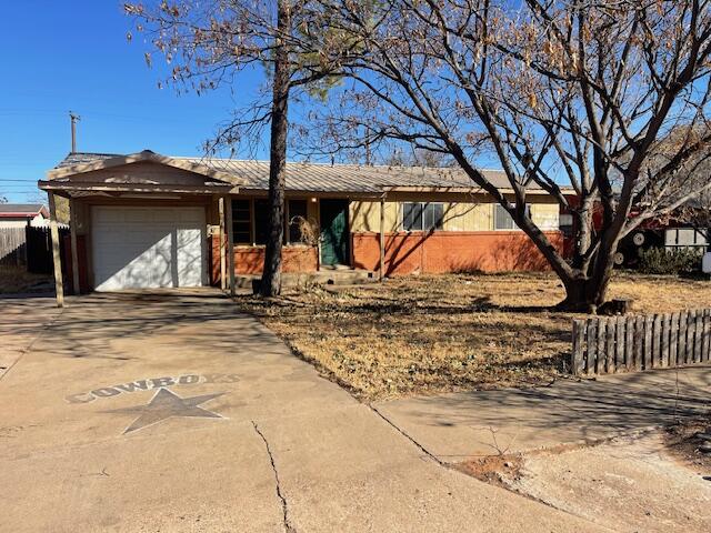 306 52nd Street Lubbock, TX 79404 - Photo 26 of 26 a view of a house with snow on the wall