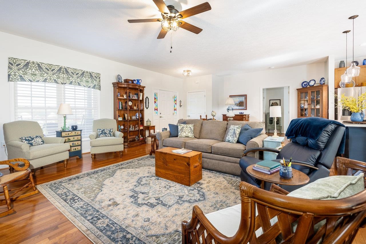 102 Millview Drive Bridgewater, VA 22812 - Photo 7 of 59 a living room with furniture and wooden floor