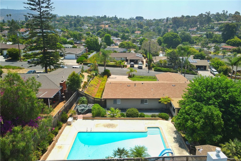 335 Zada Lane Vista, CA 92084 - Photo 43 of 44 an aerial view of a house with a garden