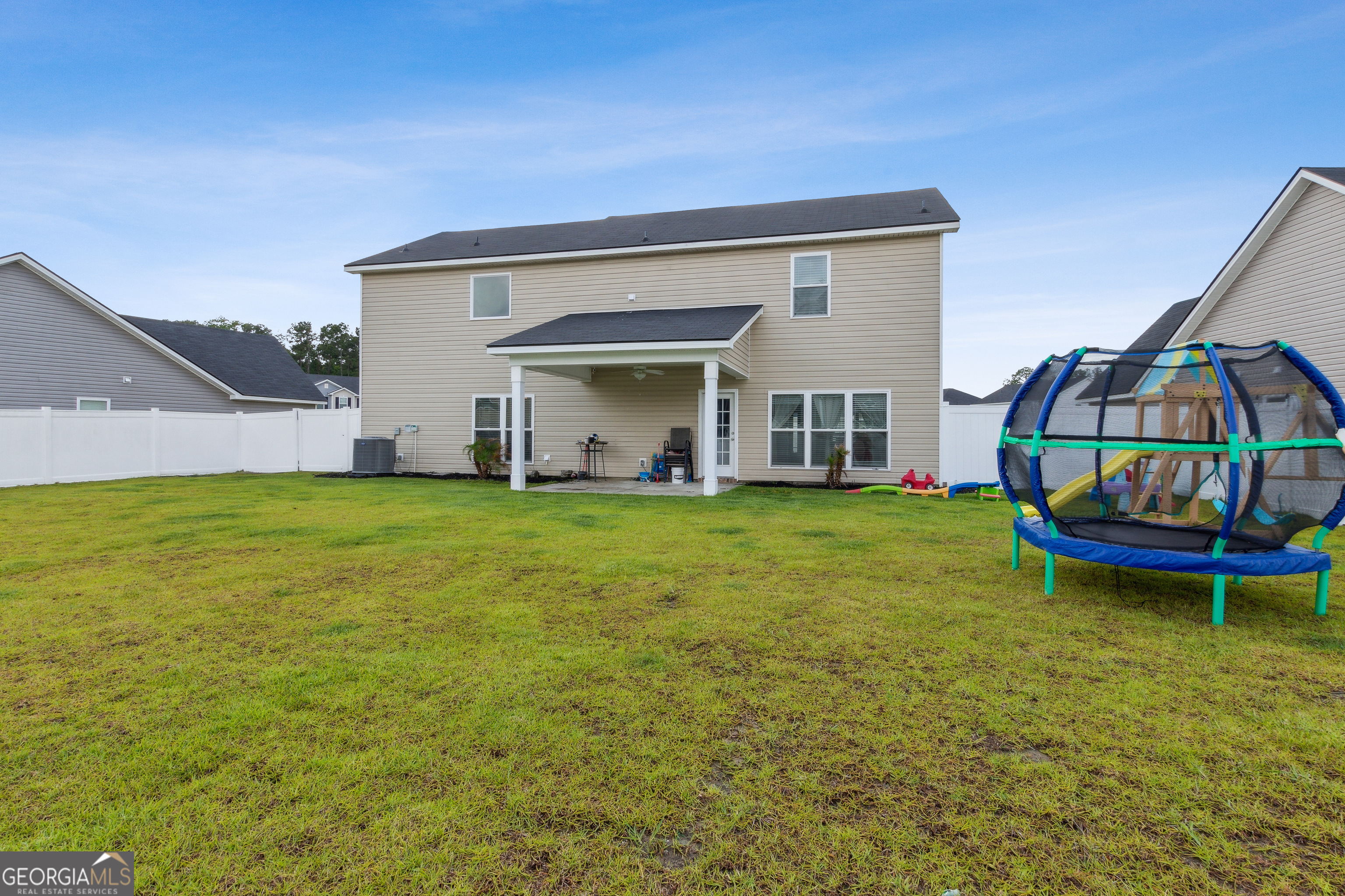103 Olson Way Kingsland, GA 31548 - Photo 49 of 54 a view of a house with backyard and porch