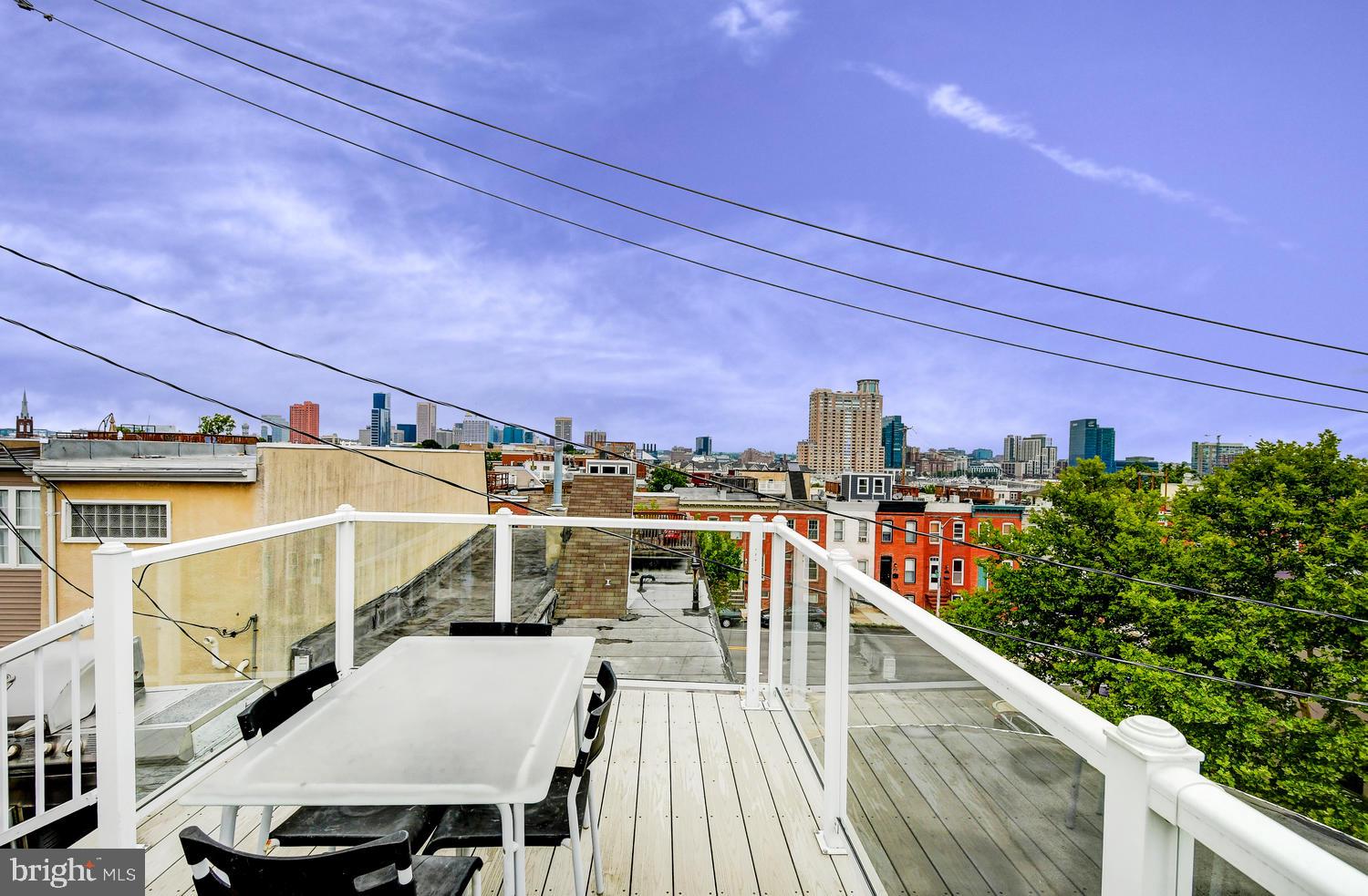 1500 Belt Street Baltimore, MD 21230 - Photo 30 of 39 large deck with amazing city views!