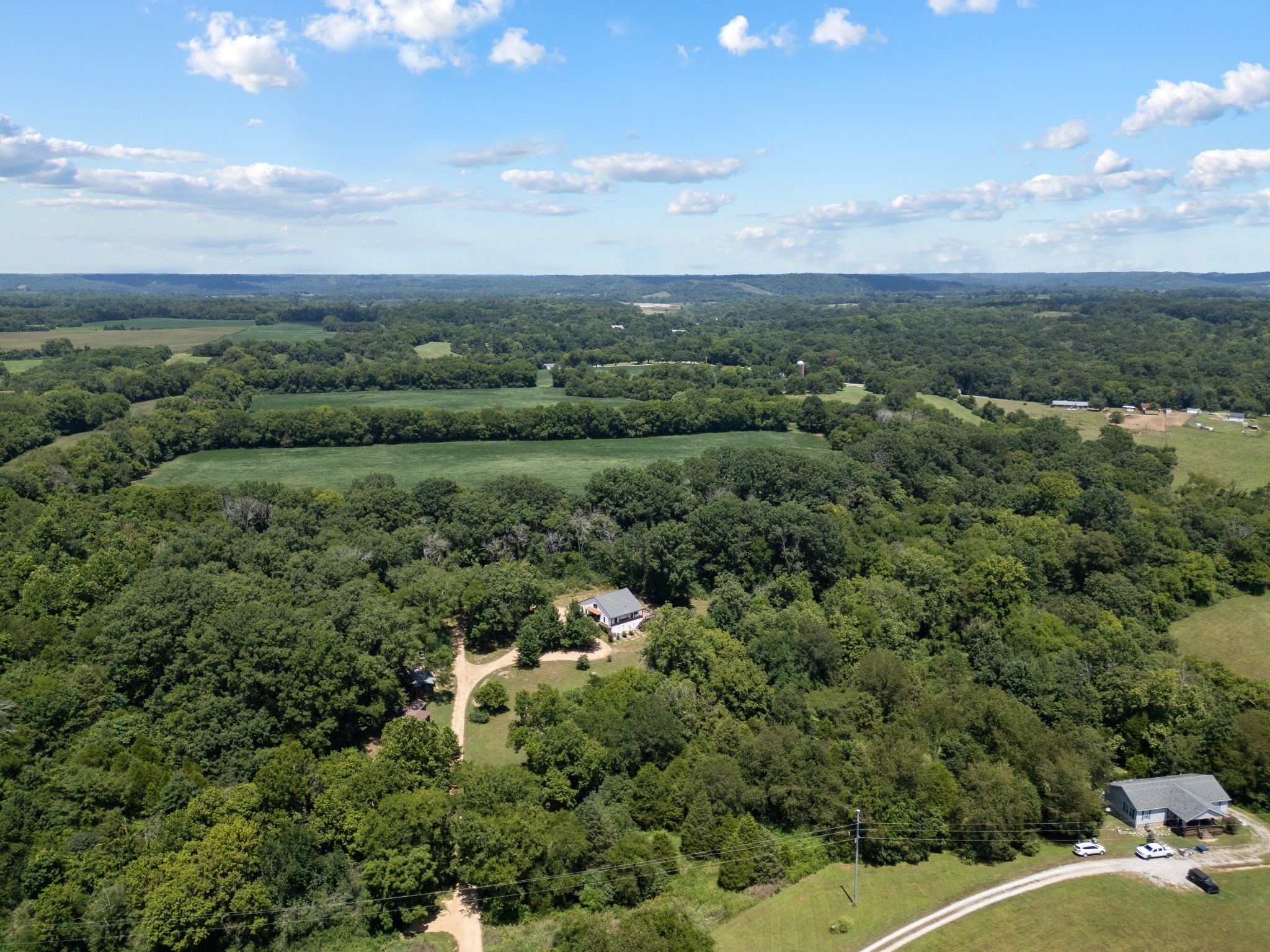 170 Rodeo Drive Columbia, TN 38401 - Photo 50 of 60 an aerial view of a houses with outdoor space and trees all around
