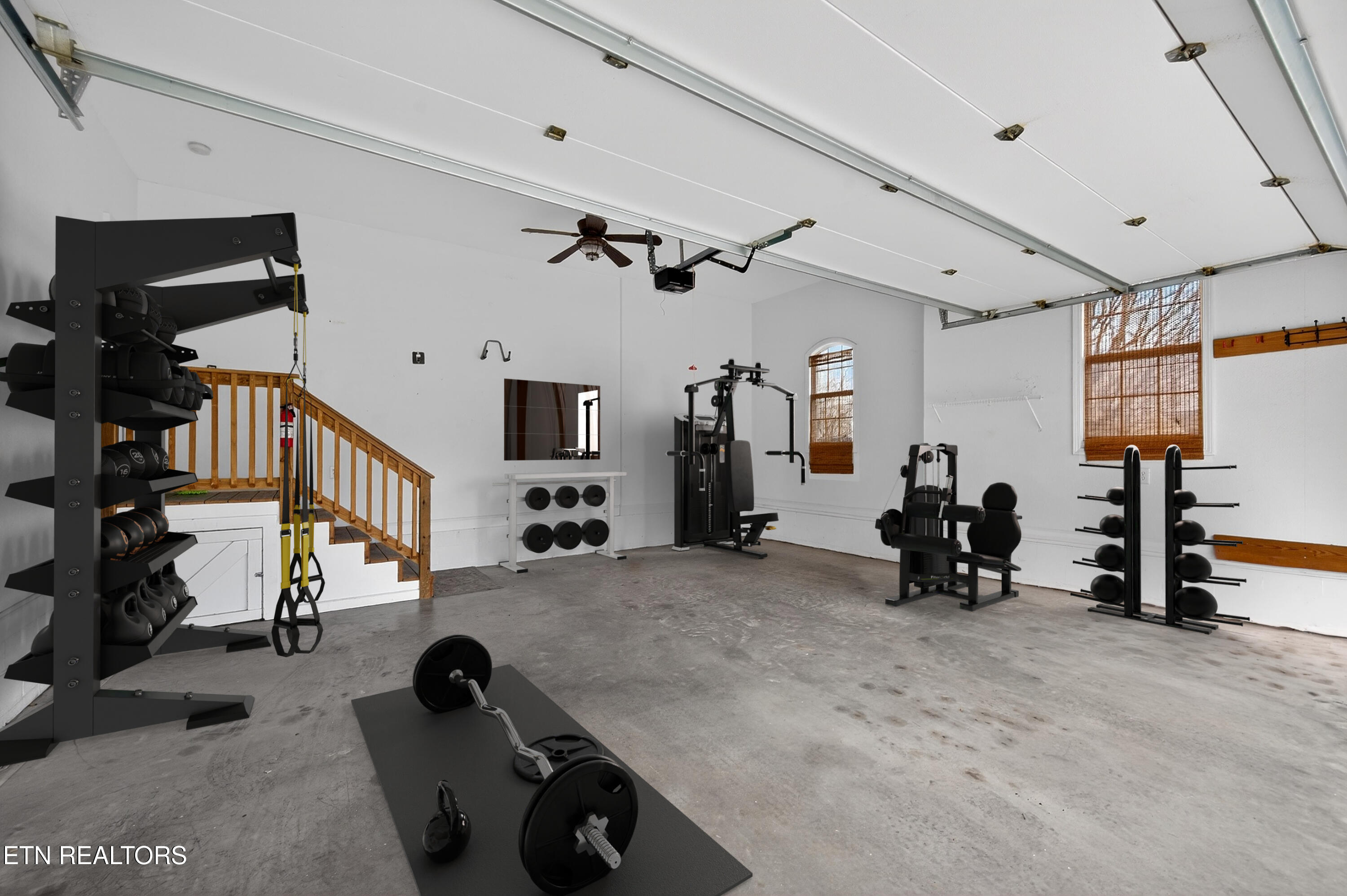 110 St James Lane Clinton, TN 37716 - Photo 56 of 60 Virtually staged garage