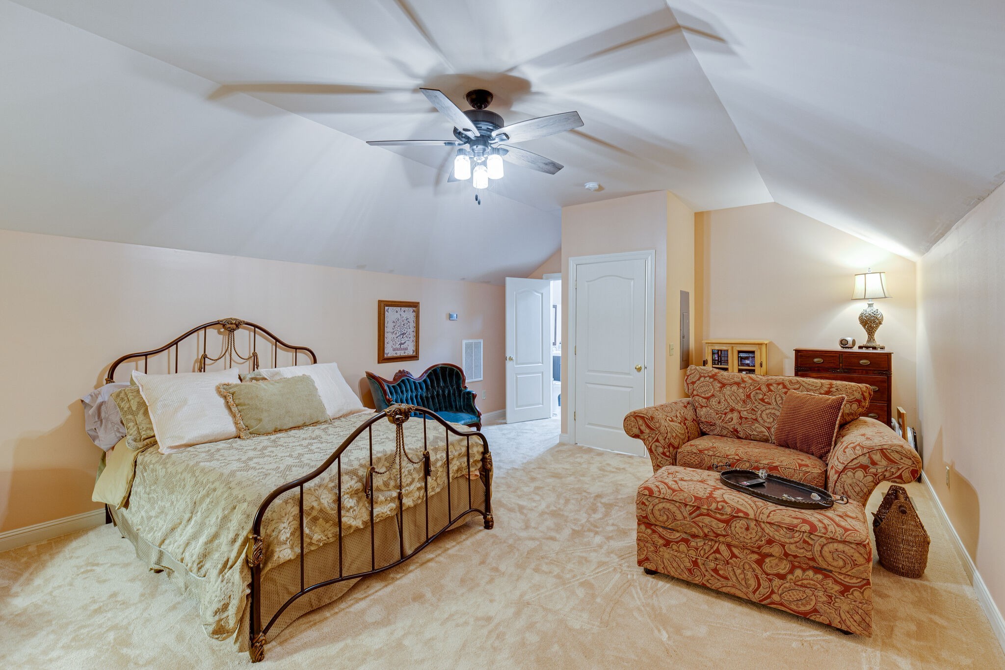 1457 Center Star Road Columbia, TN 38401 - Photo 39 of 45 a bedroom with furniture and a ceiling fan