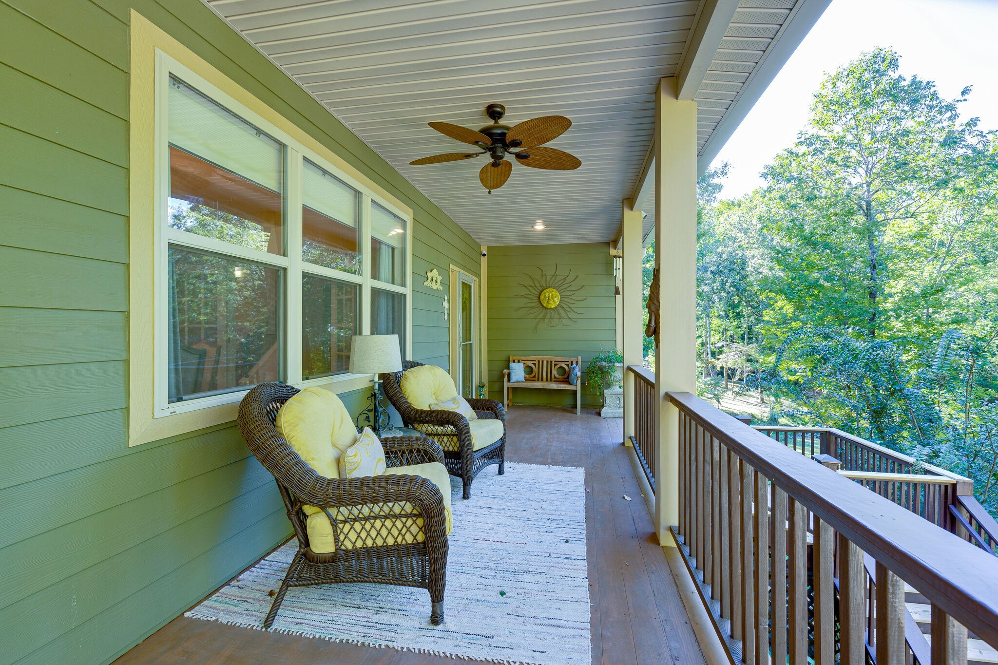 1457 Center Star Road Columbia, TN 38401 - Photo 4 of 45 a view of two chairs in the balcony