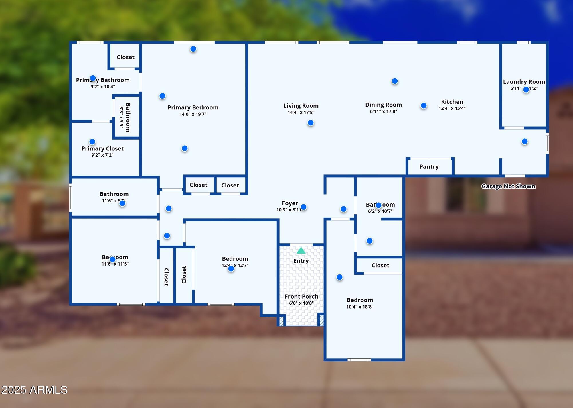 5635 West Pecan Road Laveen, AZ 85339 - Photo 36 of 36 Pecan 2D Floor Plan