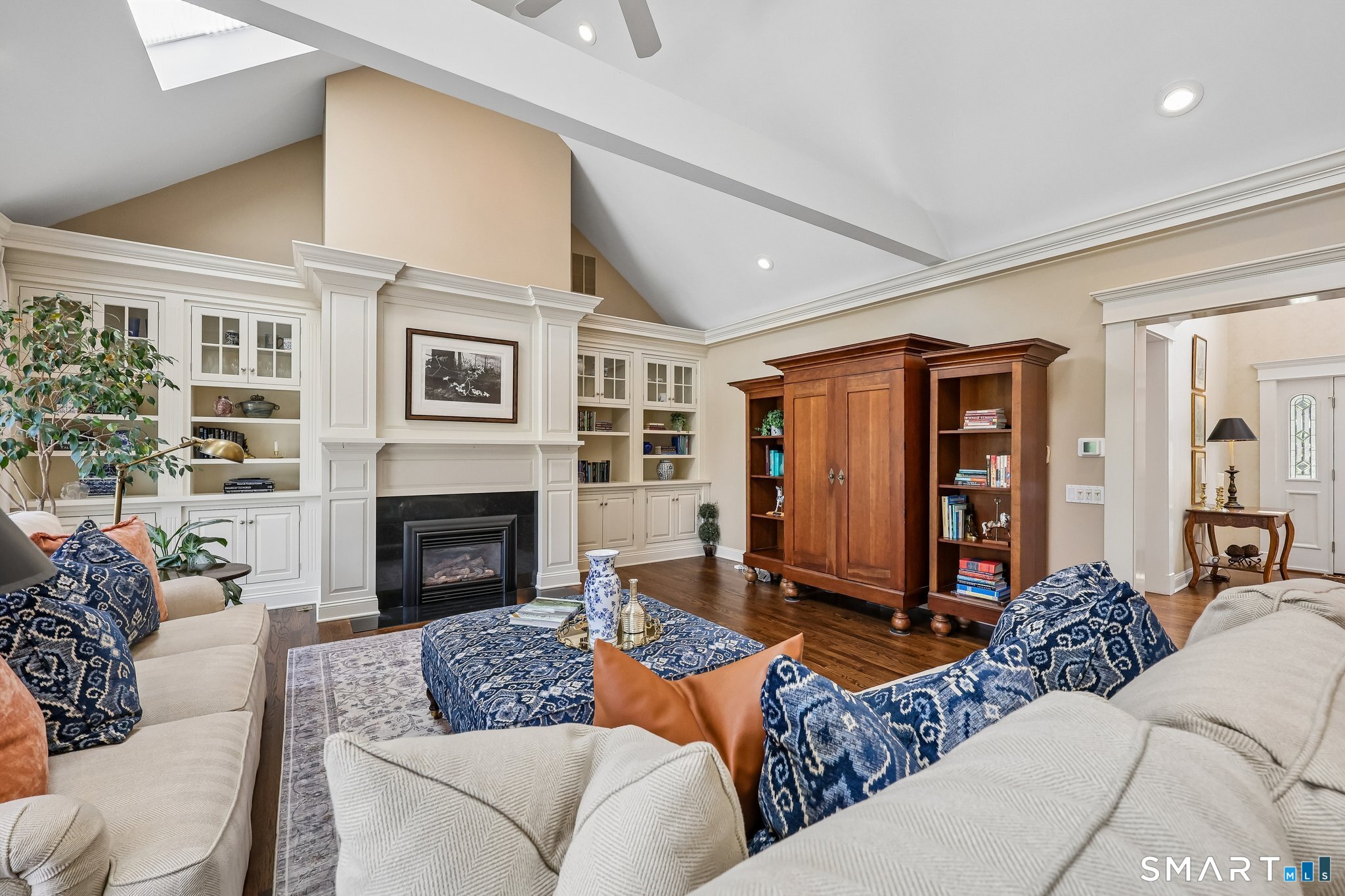 72 Strawberry Hill Road Madison, CT 06443 - Photo 8 of 40 The vaulted ceilings with skylights and ceiling fan create an airy atmosphere