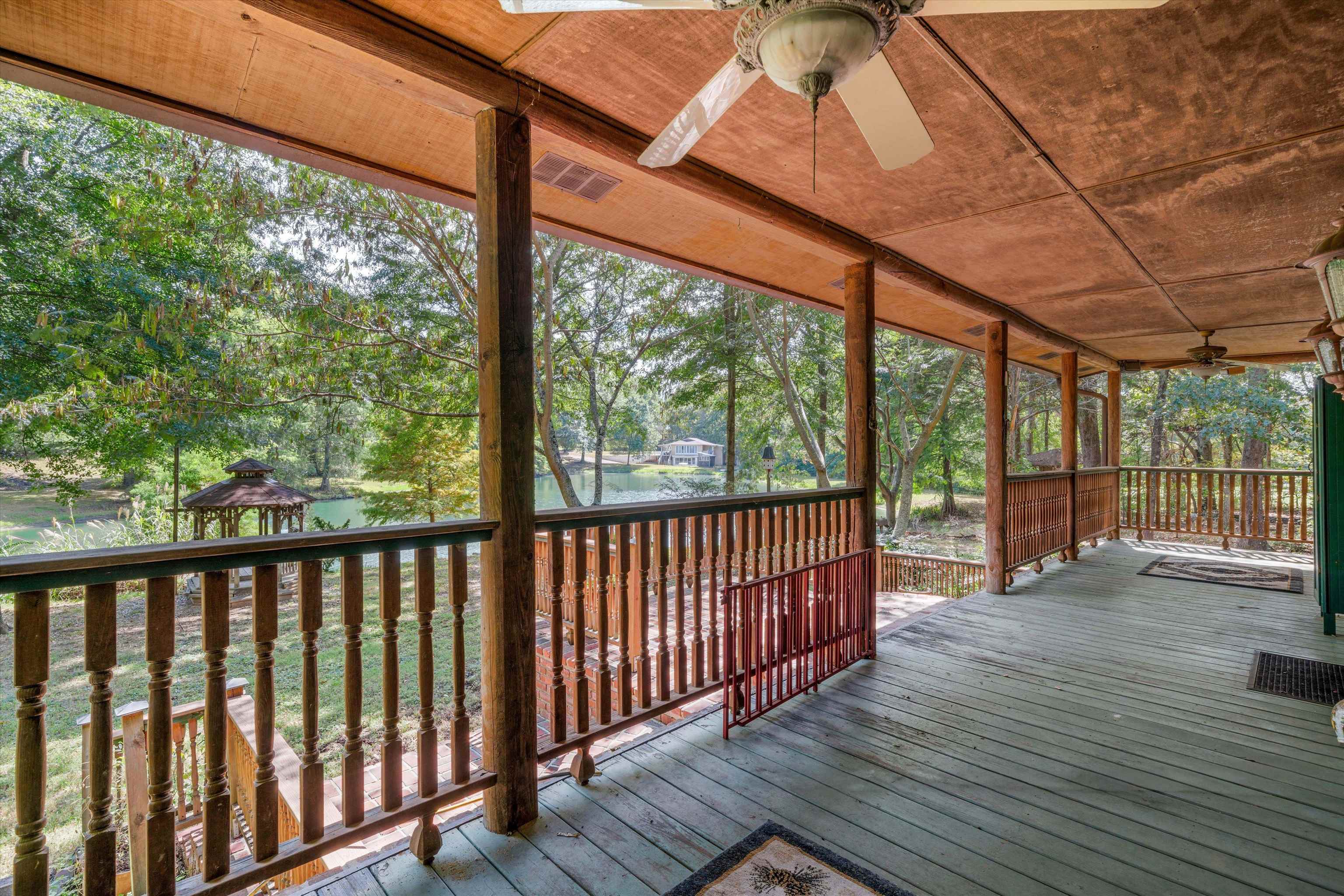 245 Metro Road Eads, TN 38028 - Photo 20 of 33 Front Deck with a water view