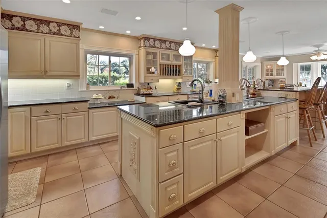 a bed room with a bed and a fireplace