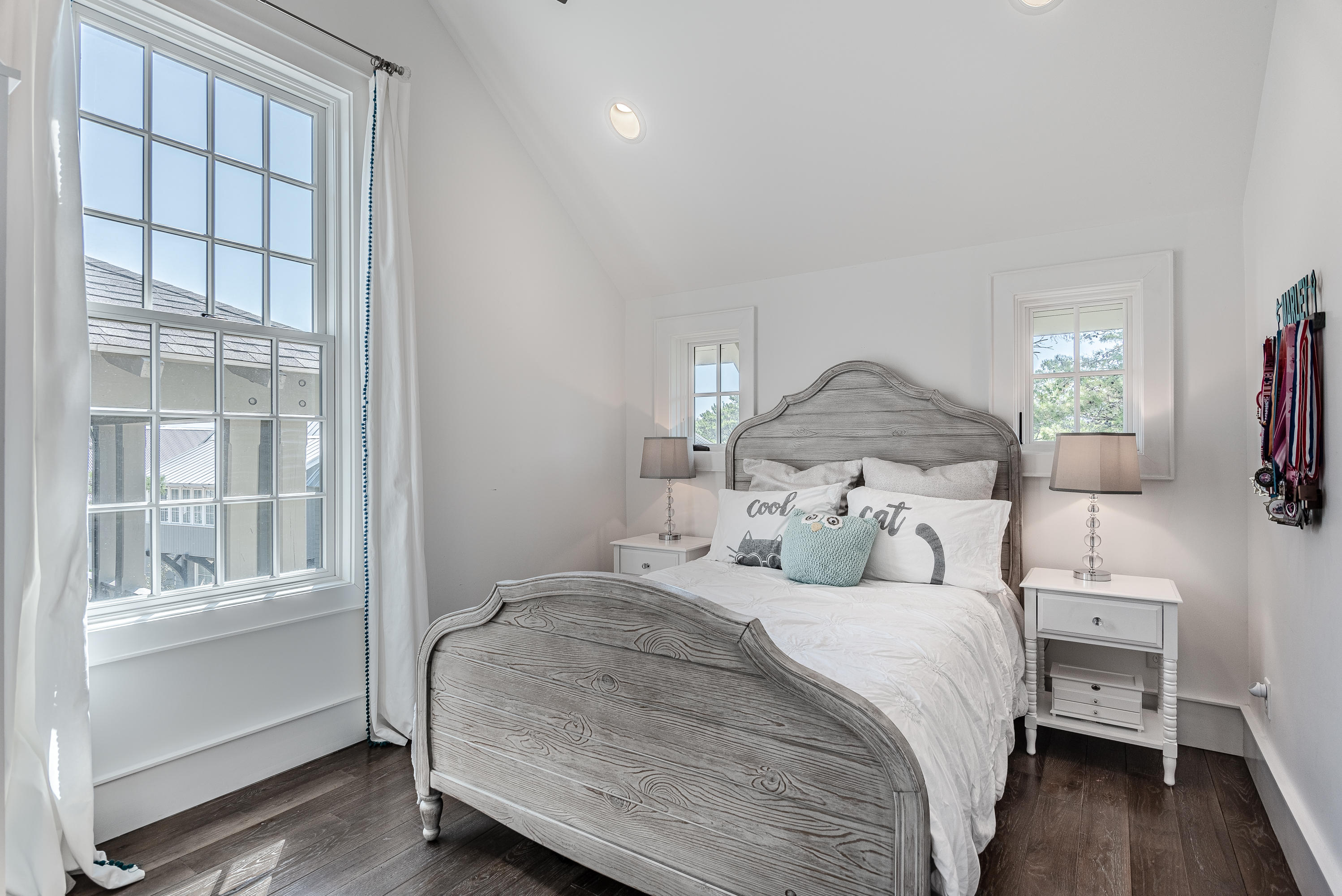 53 Cedar Post Road Santa Rosa Beach, FL 32459 - Photo 14 of 37 a bedroom with a bed and a window
