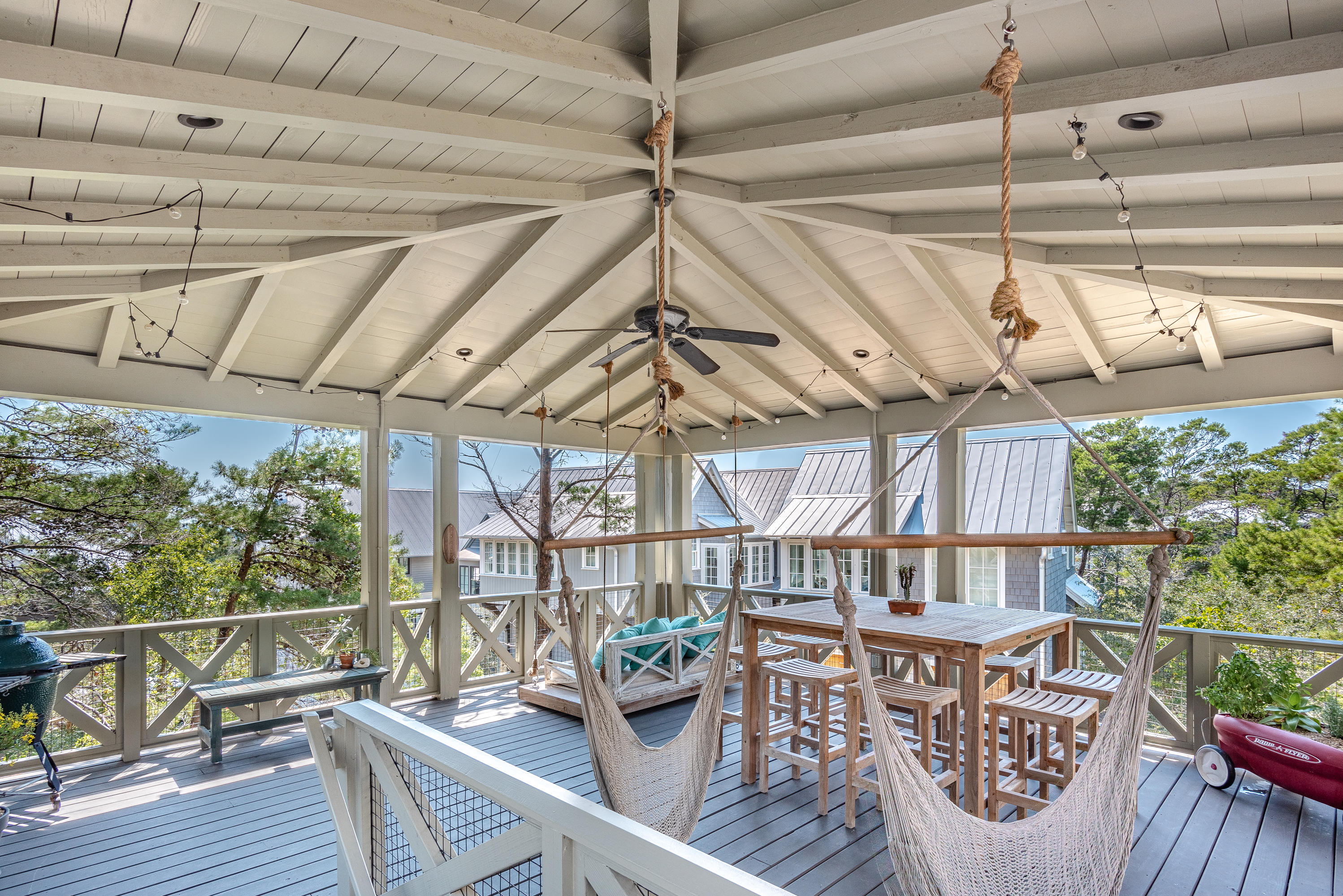 53 Cedar Post Road Santa Rosa Beach, FL 32459 - Photo 17 of 37 a outdoor living space with furniture