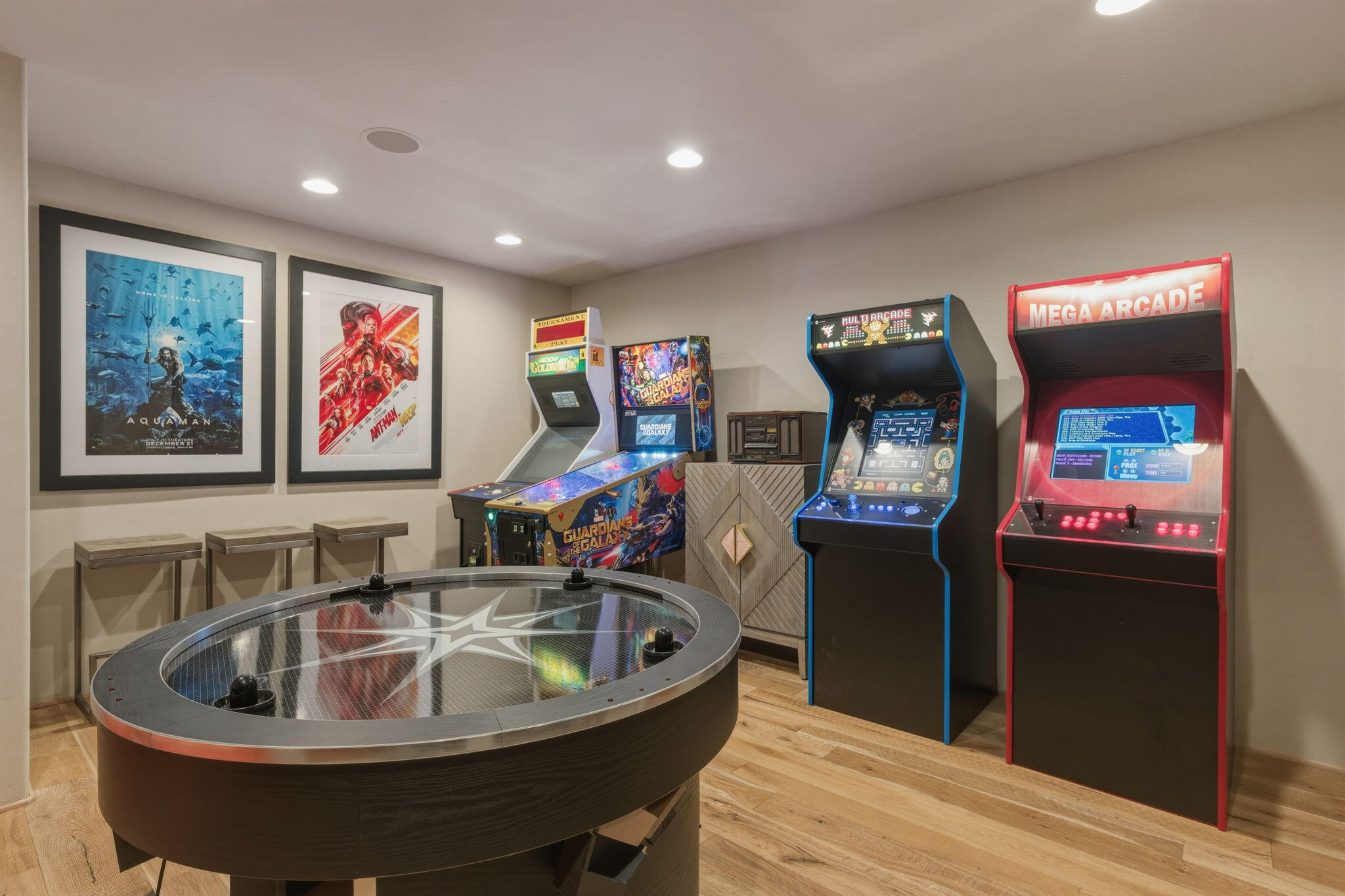 19100 Macalpine Loop Bend, OR 97702 - Photo 49 of 56 Lower level game room (designed to be converted to a wine cellar)