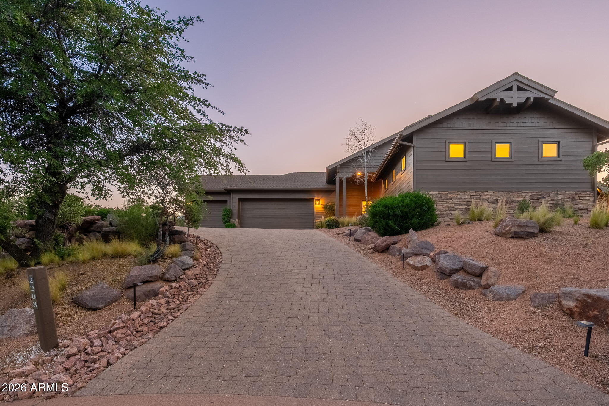 2208 East Filaree Circle Payson, AZ 85541 - Photo 38 of 60 a view of a house with a yard