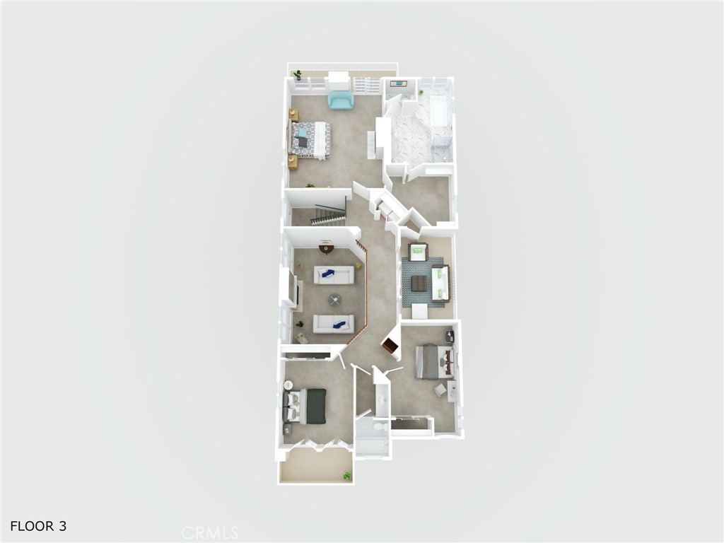 318 East Maple Avenue El Segundo, CA 90245 - Photo 70 of 73 3D Upper Floor