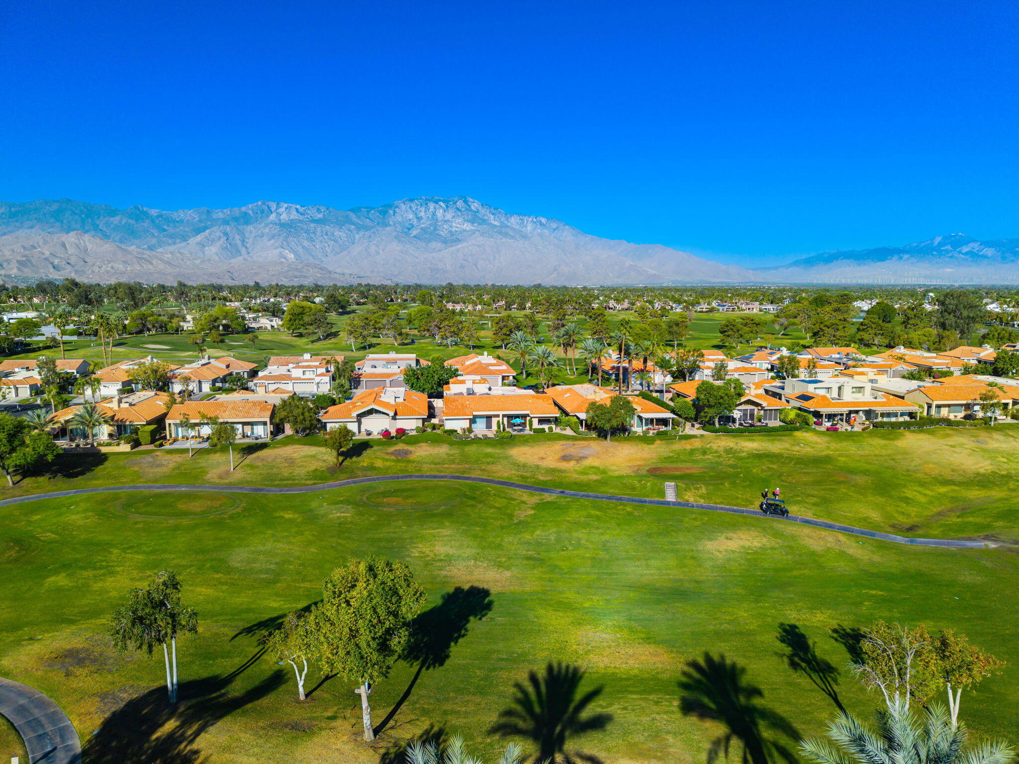 55 Colonial Drive Rancho Mirage, CA 92270 - Photo 31 of 31 a view of a town with lawn chairs