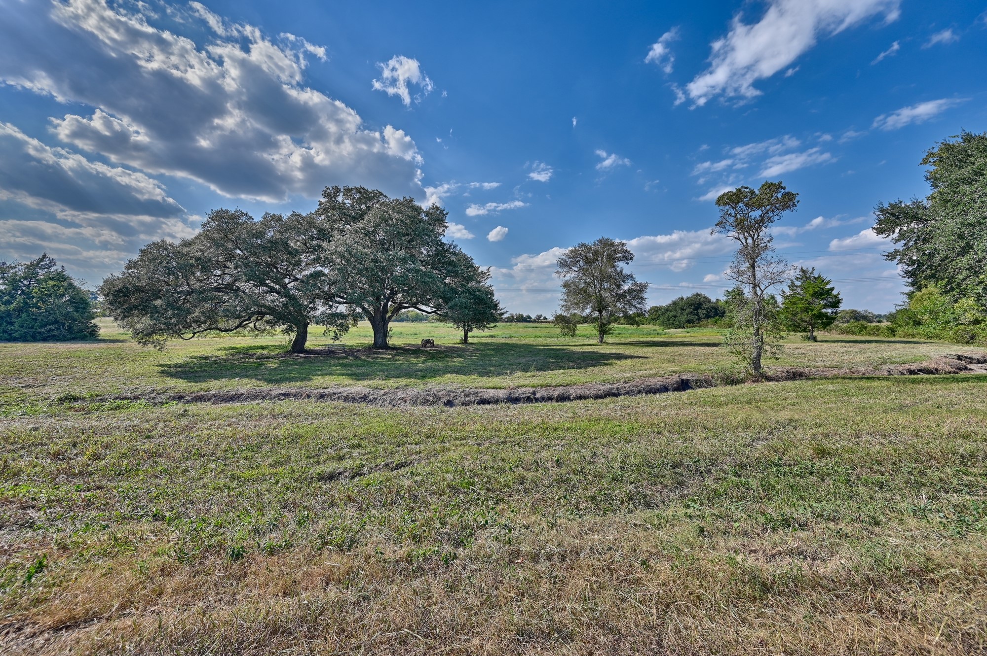 86-acres Ganske Road Burton, TX 77835 - Photo 6 of 24 a backyard of a house with a yard and outdoor seating