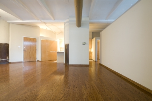 801 South Wells Street, Unit 311 Chicago, IL 60607 - Photo 3 of 16 a view of an empty room with wooden floor