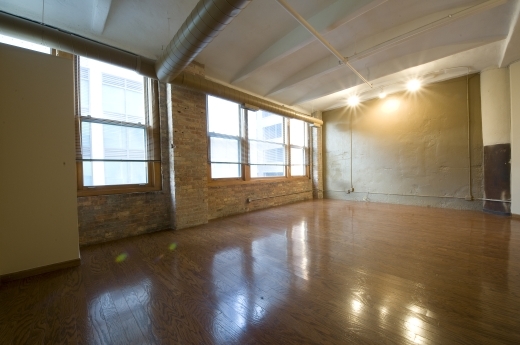 801 South Wells Street, Unit 311 Chicago, IL 60607 - Photo 5 of 16 a view of an empty room with wooden floor and a window