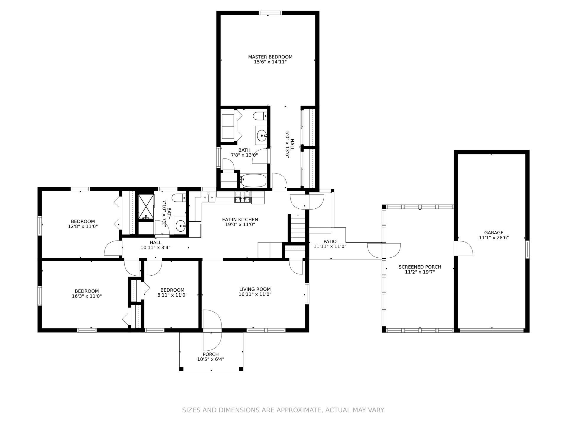 2725 Morgans Mill Road Goodview, VA 24095 - Photo 5 of 49 a picture of floor plan