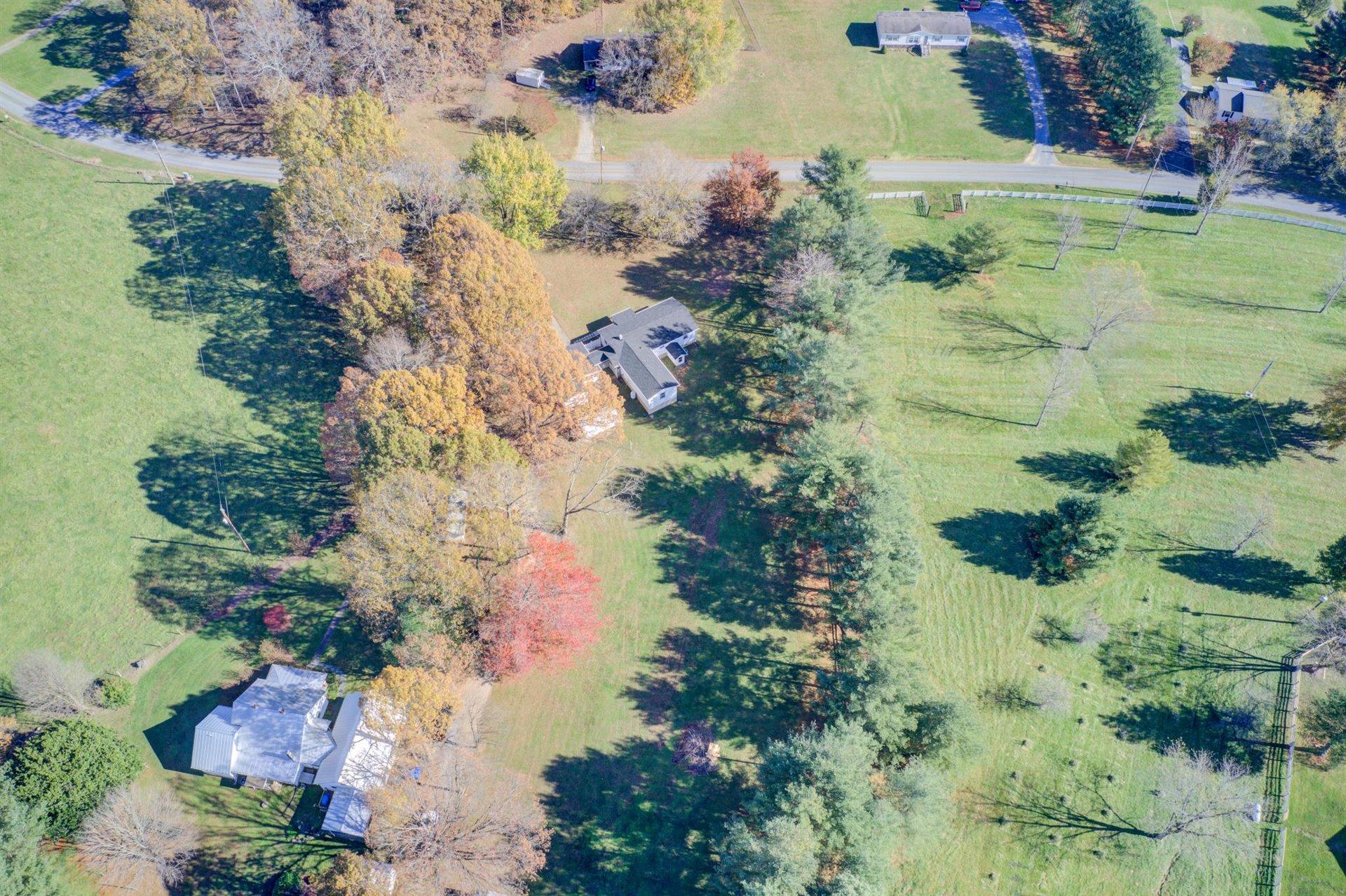 2725 Morgans Mill Road Goodview, VA 24095 - Photo 44 of 49 an aerial view of residential house with outdoor space
