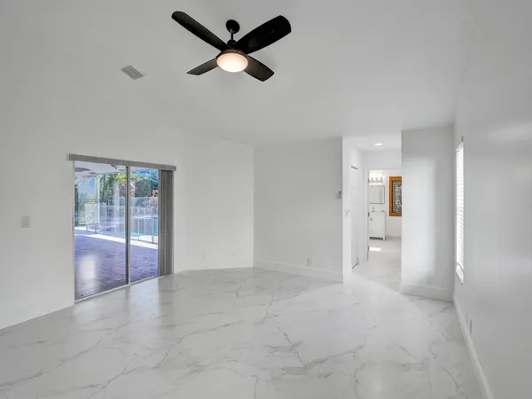 wooden floor in an empty room