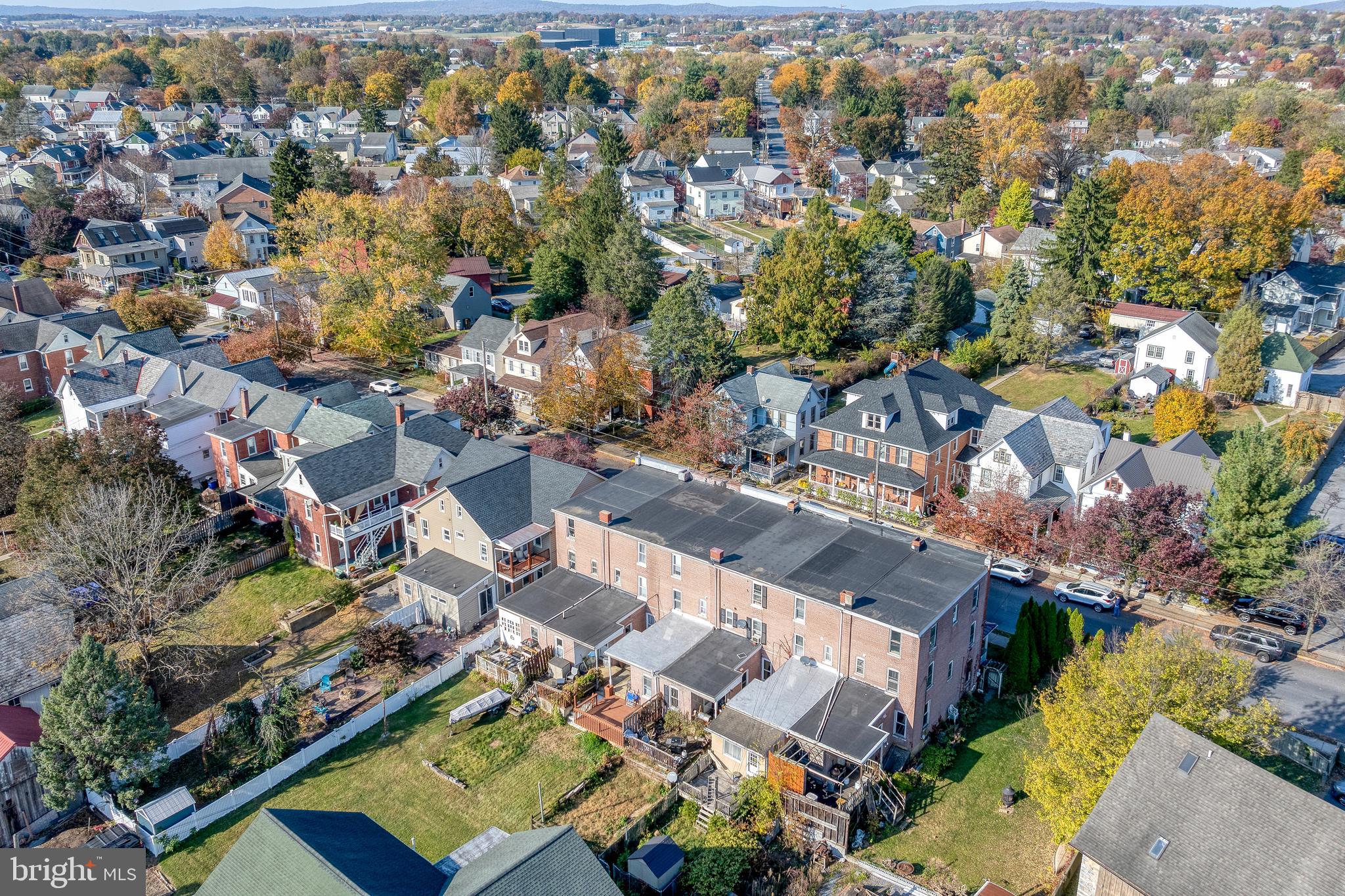 156 Front Street Lititz, PA 17543 - Photo 53 of 58 an aerial view of residential houses with outdoor space