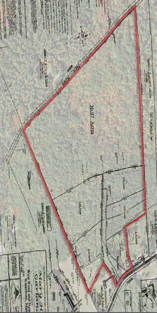 0 West Road Waterboro, ME 04087 - Photo 2 of 12 Map Overlay 0 West Rd.